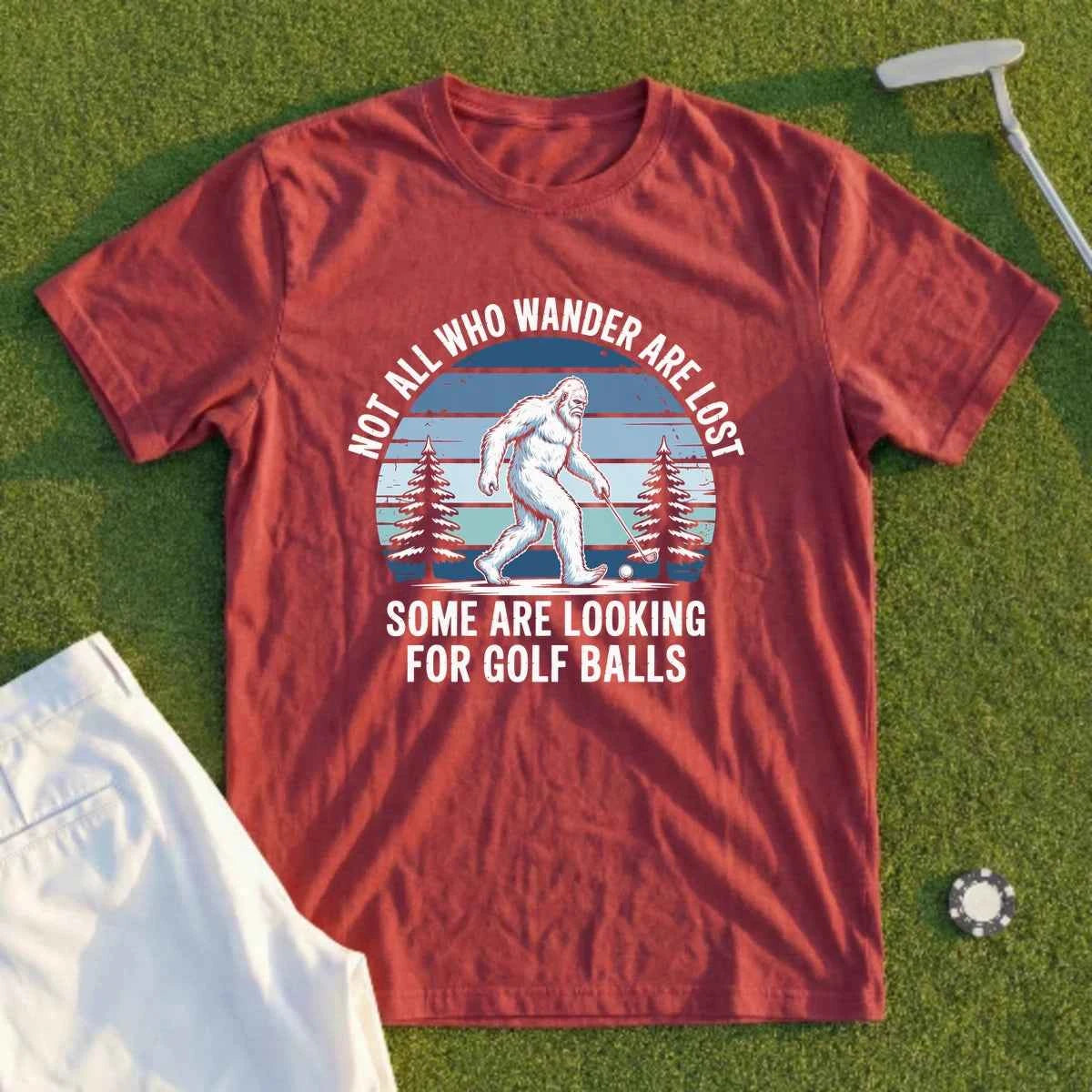 Not All Who Wandrer Yeti Tee