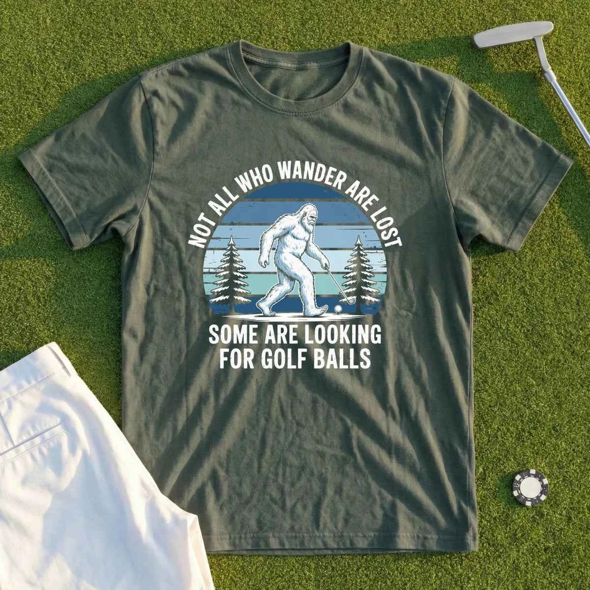 Not All Who Wandrer Yeti Tee