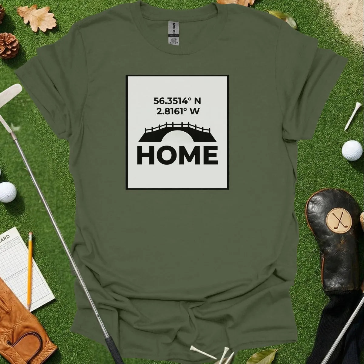 Old Course Bridge Coordinates Tee