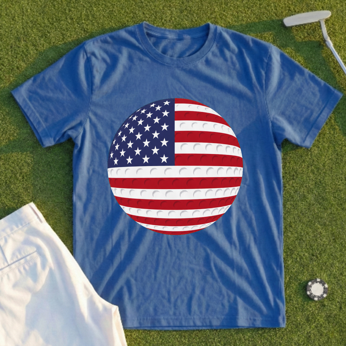 Old Glory Golf Ball Tee