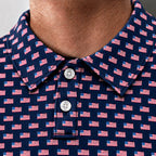 Old Glory Performance Print Polo