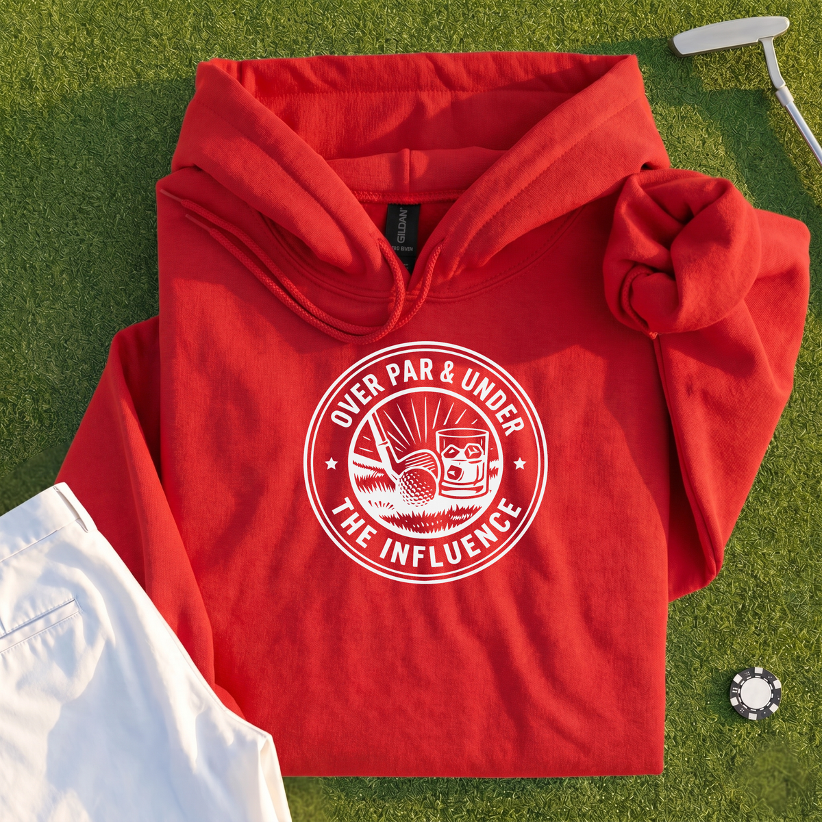 Over Par & Under The Influence Hoodie