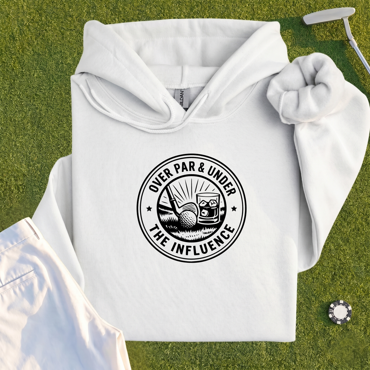 Over Par & Under The Influence Hoodie