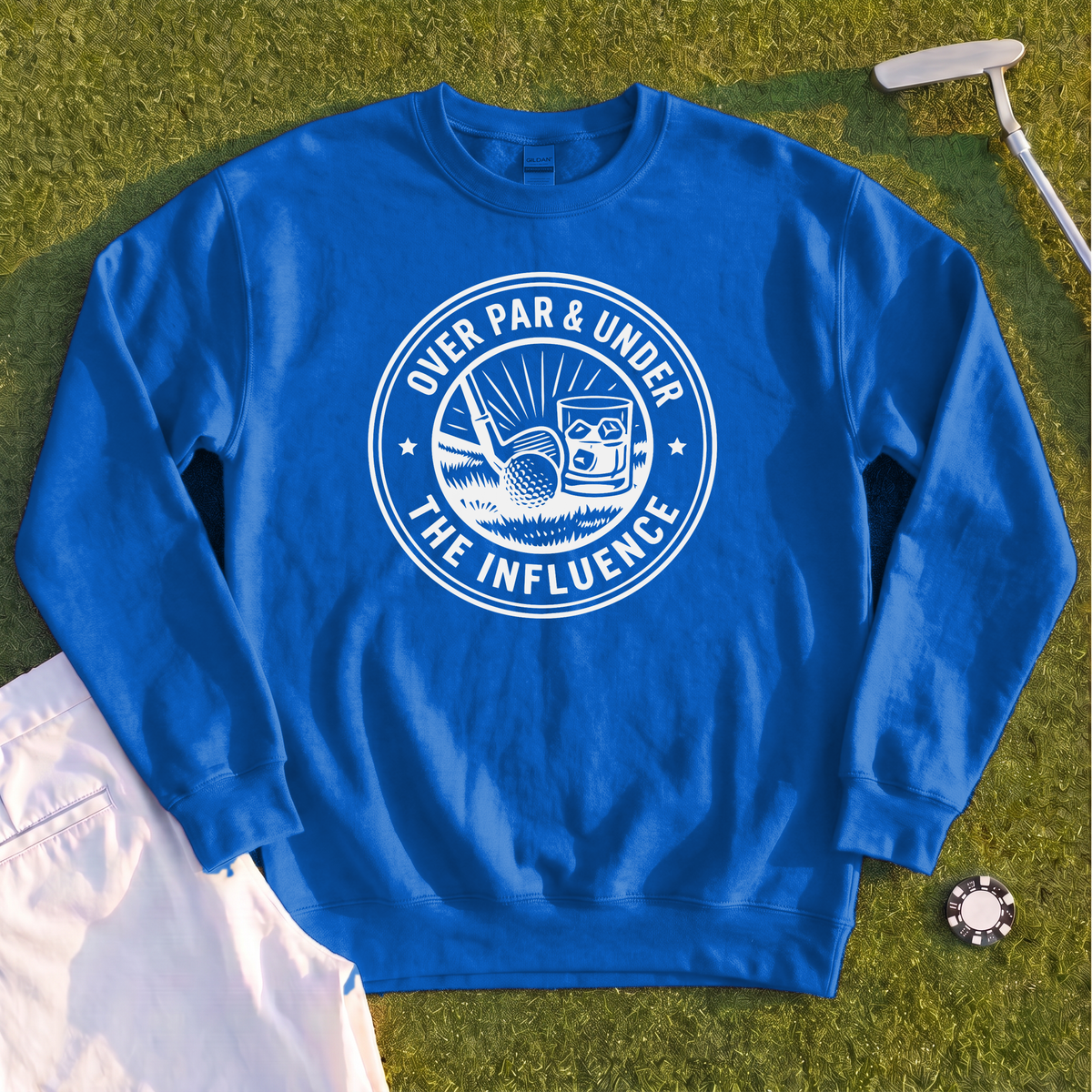 Over Par & Under The Influence Sweatshirt