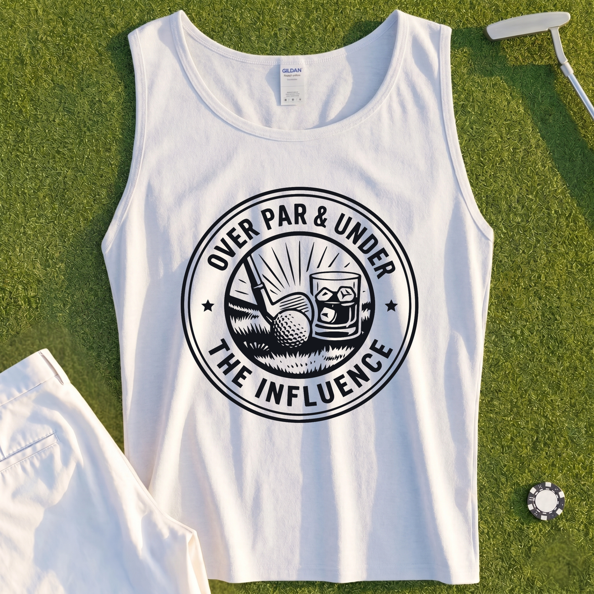 Over Par & Under The Influence Tank