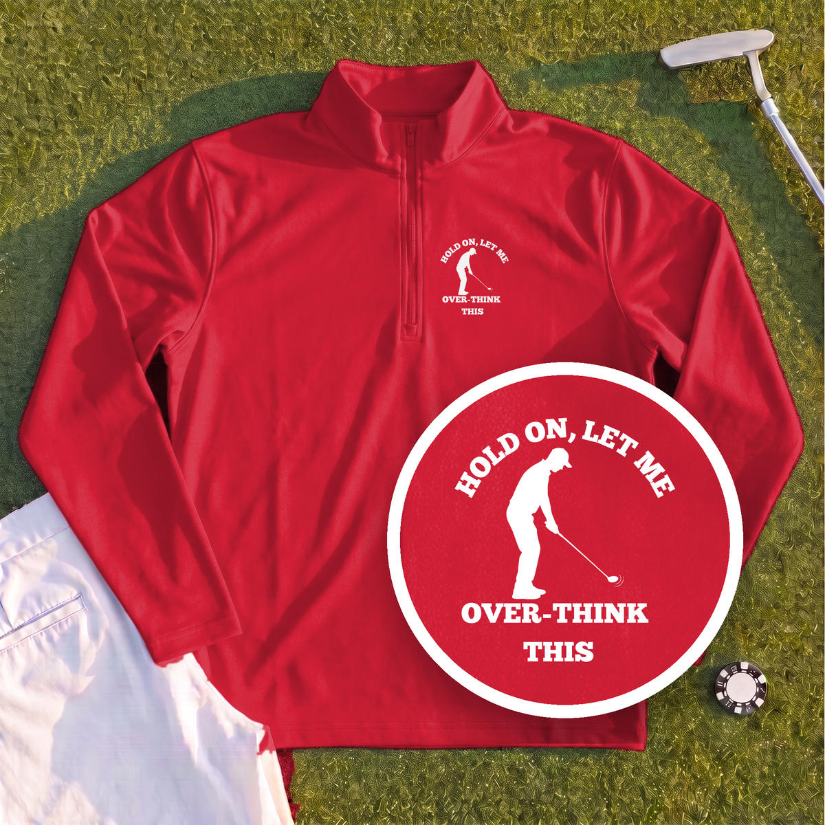 Overthinking Quarter Zip