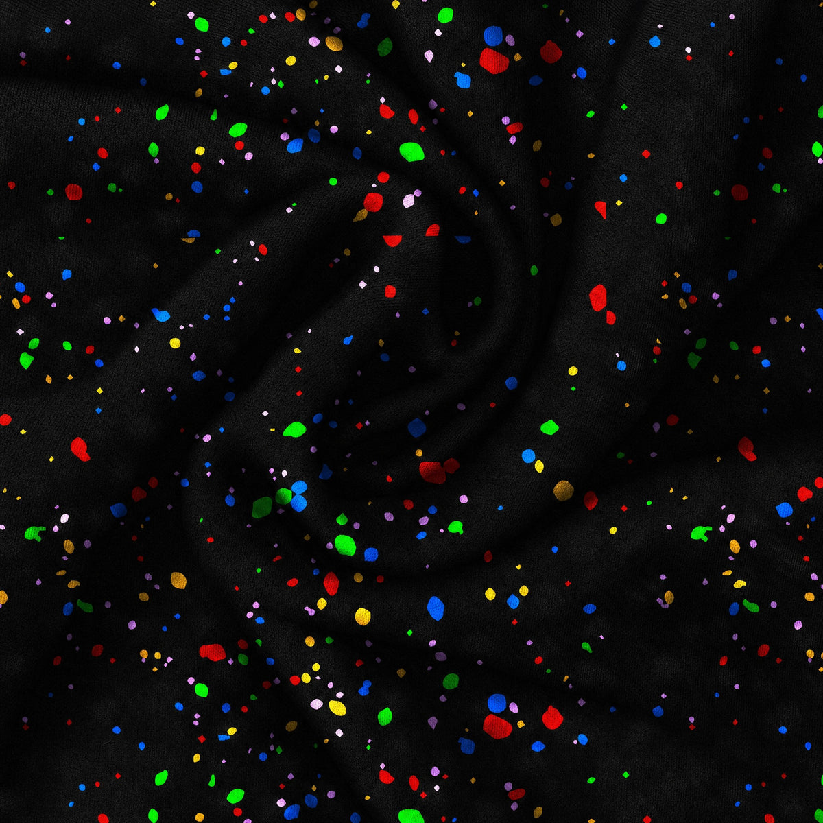 Paint Drops Performance Print Polo