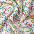 Paint Splatter Performance Print Polo