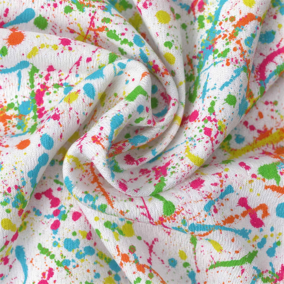 Paint Splatter Performance Print Polo