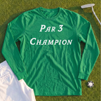 Par 3 Champion Long Sleeve Tee