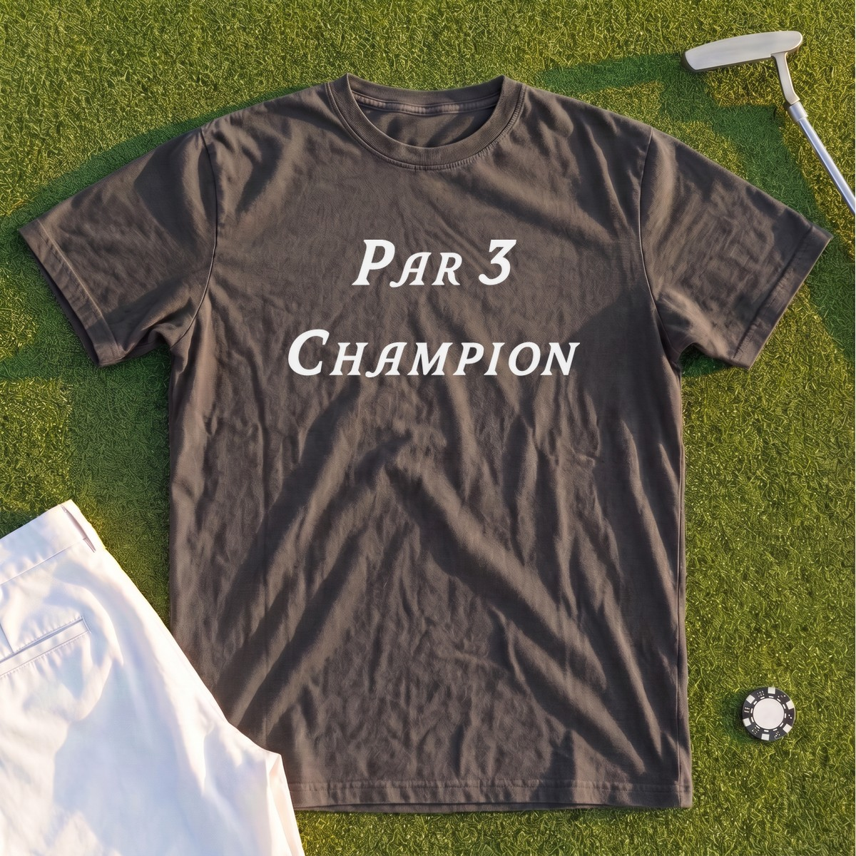 Par 3 Champion Premium Tee