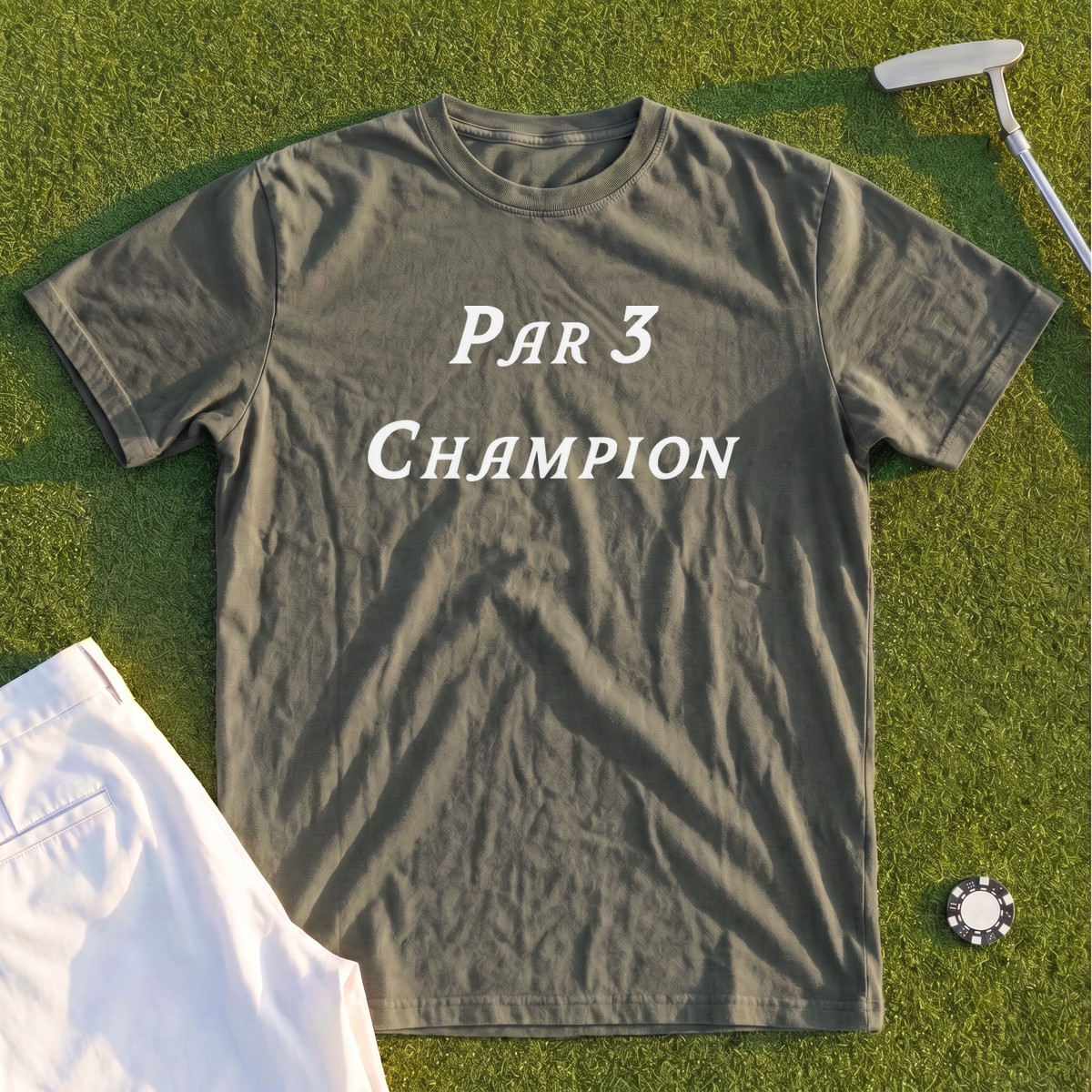 Par 3 Champion Premium Tee