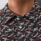 Piano And Vinyl Performance Print Polo