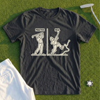Practice Swing vs. Real Swing Tee