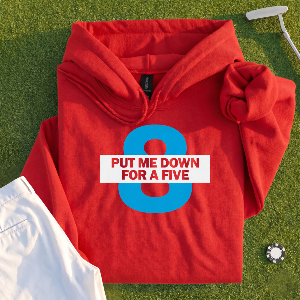 Put Me Down For a Five Hoodie