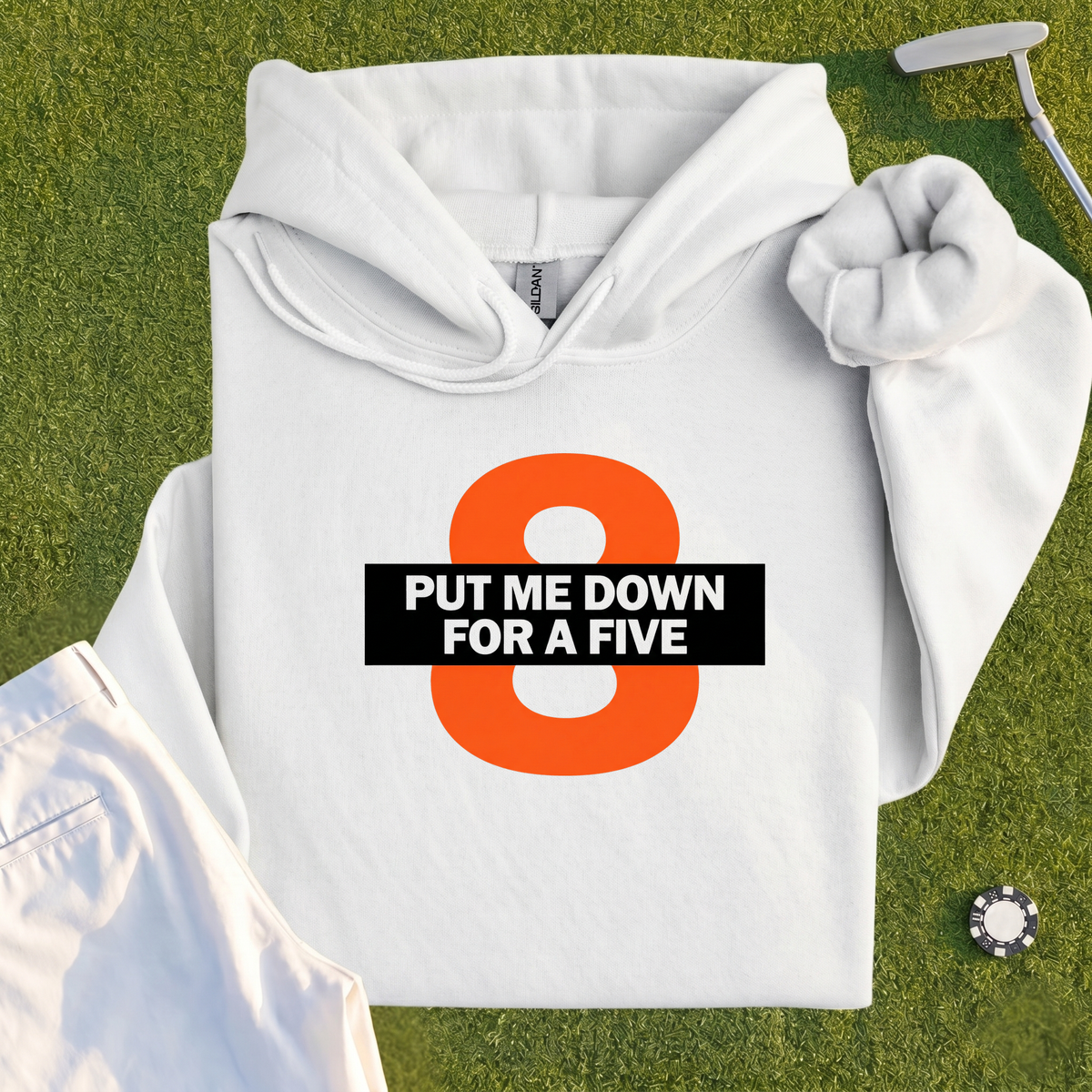 Put Me Down For a Five Hoodie