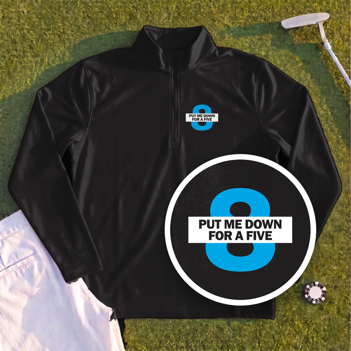 Put Me Down For a Five Quarter Zip