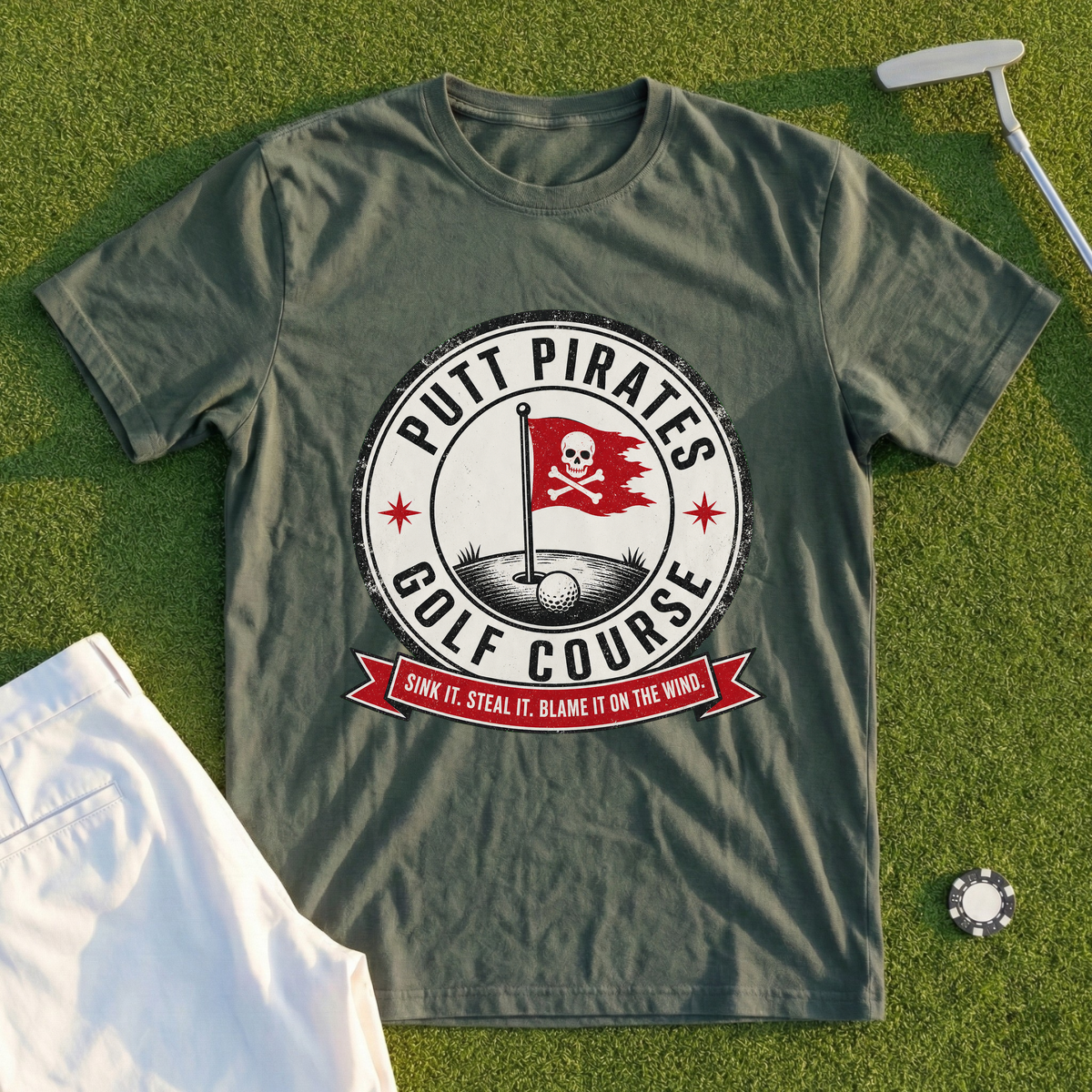 Putt Pirates Golf Course Tee