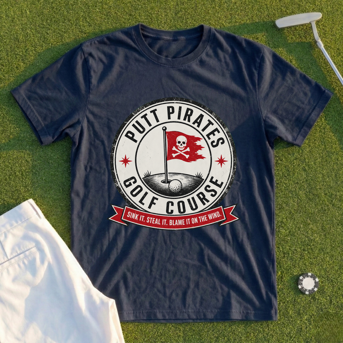 Putt Pirates Golf Course Tee