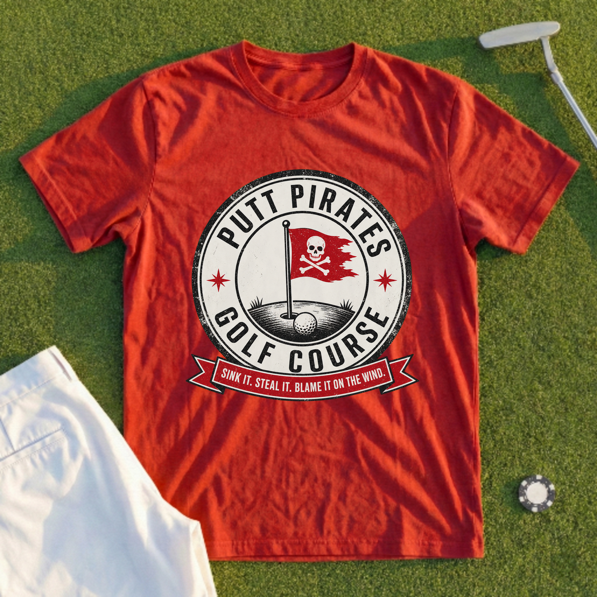 Putt Pirates Golf Course Tee