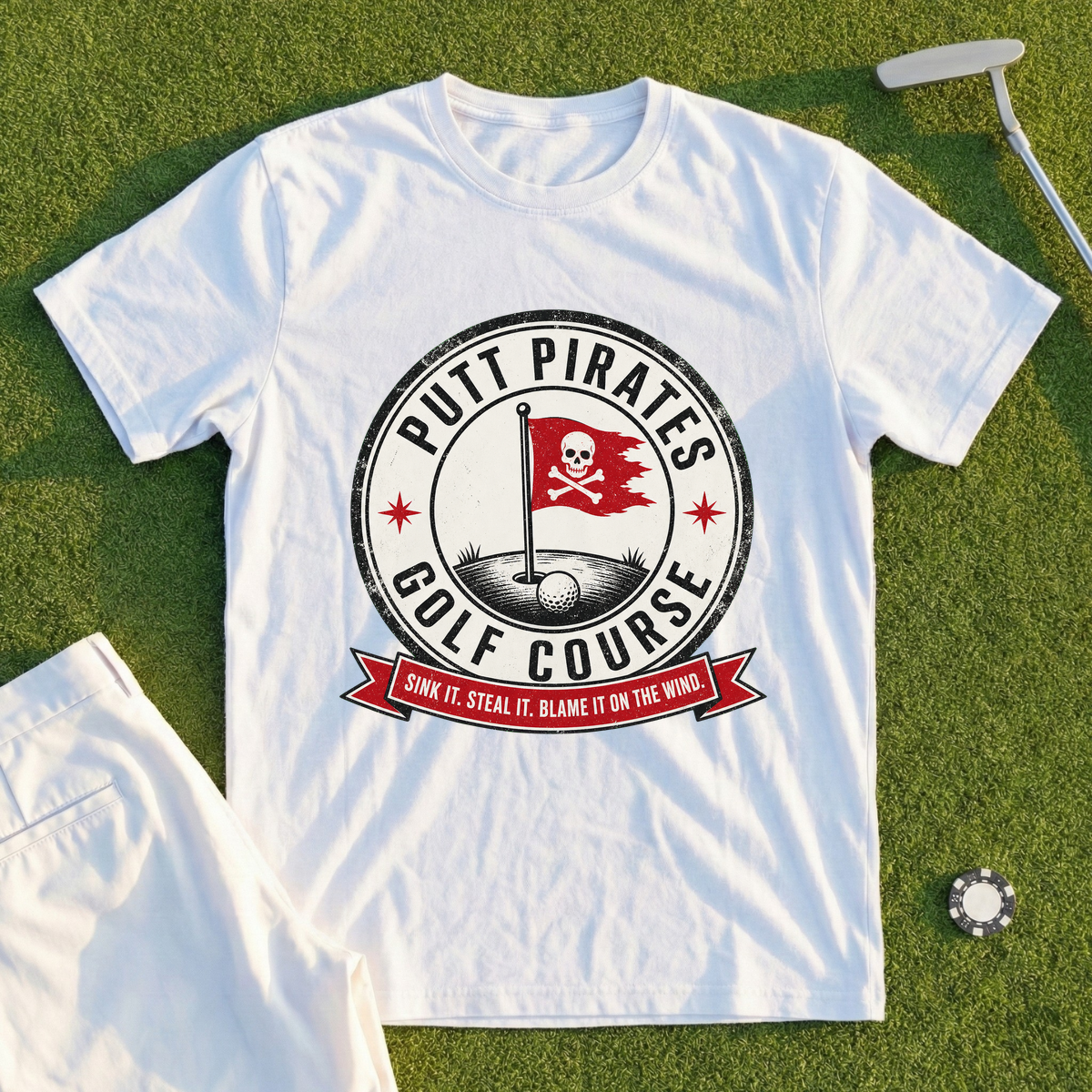 Putt Pirates Golf Course Tee