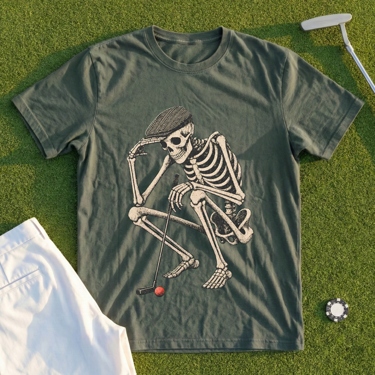 Putter Skeleton Tee