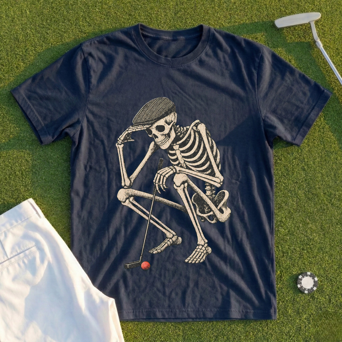 Putter Skeleton Tee