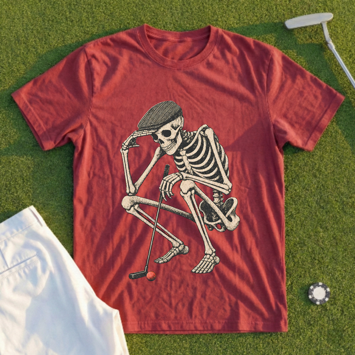 Putter Skeleton Tee