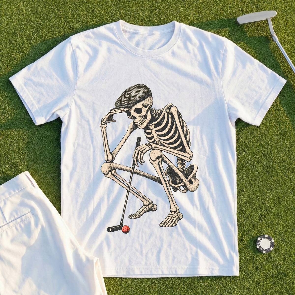 Putter Skeleton Tee