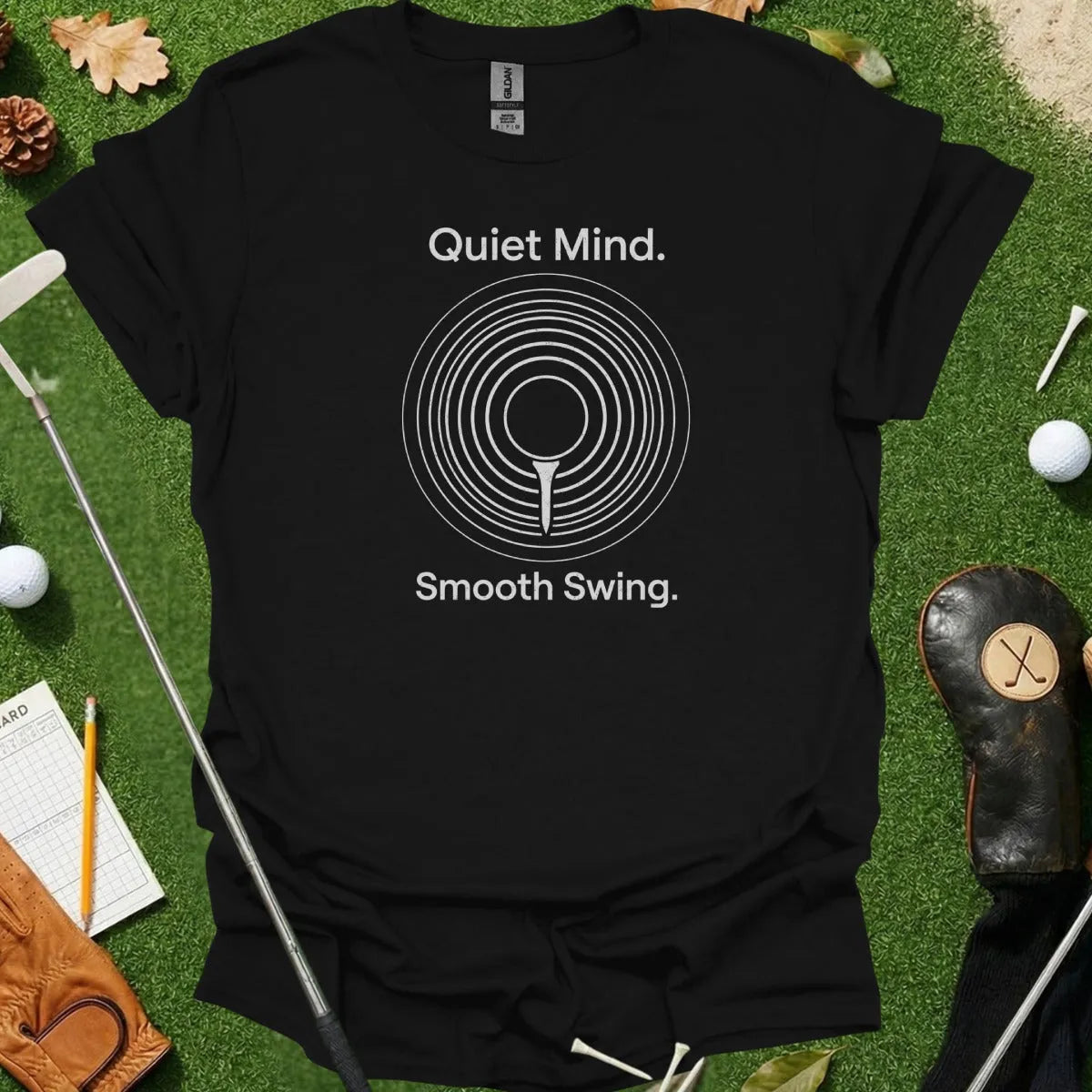 Quiet Mind Geometric Target Tee