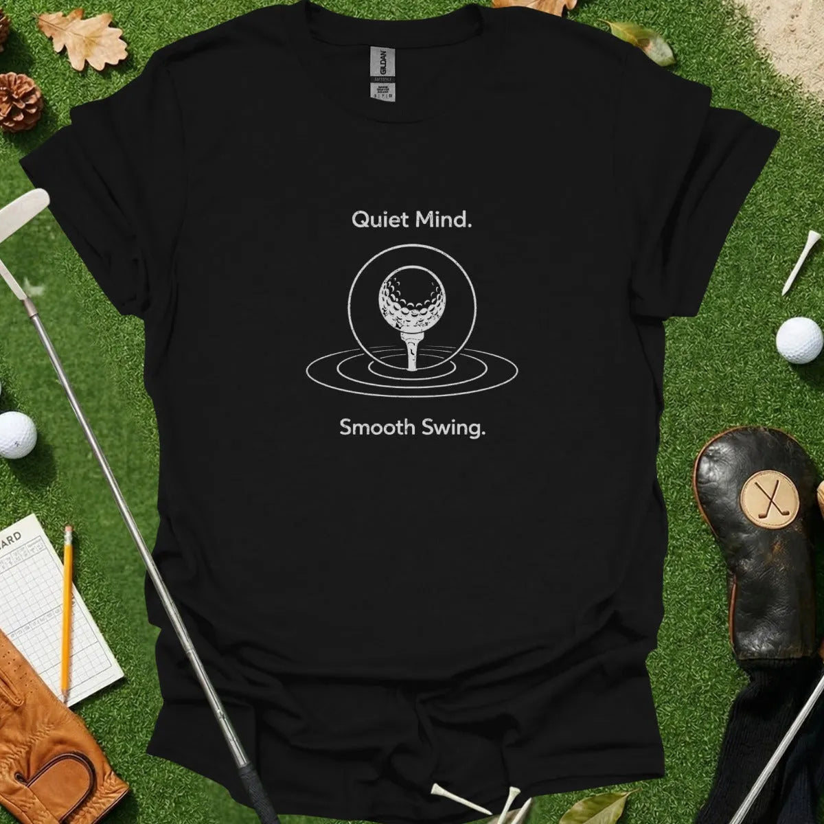 Quiet Mind Minimalist Ball Tee