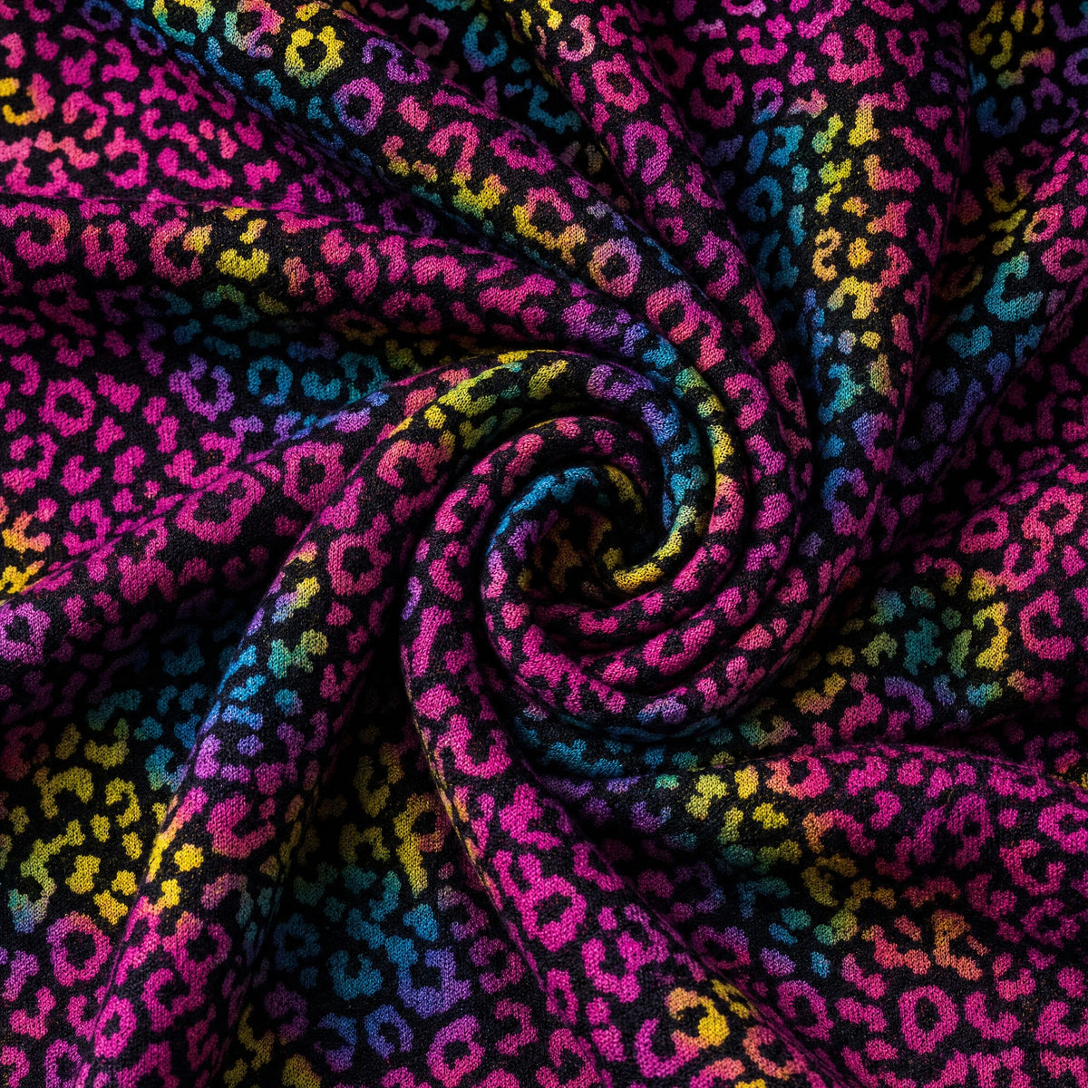 Rainbow Leopard Performance Print Polo