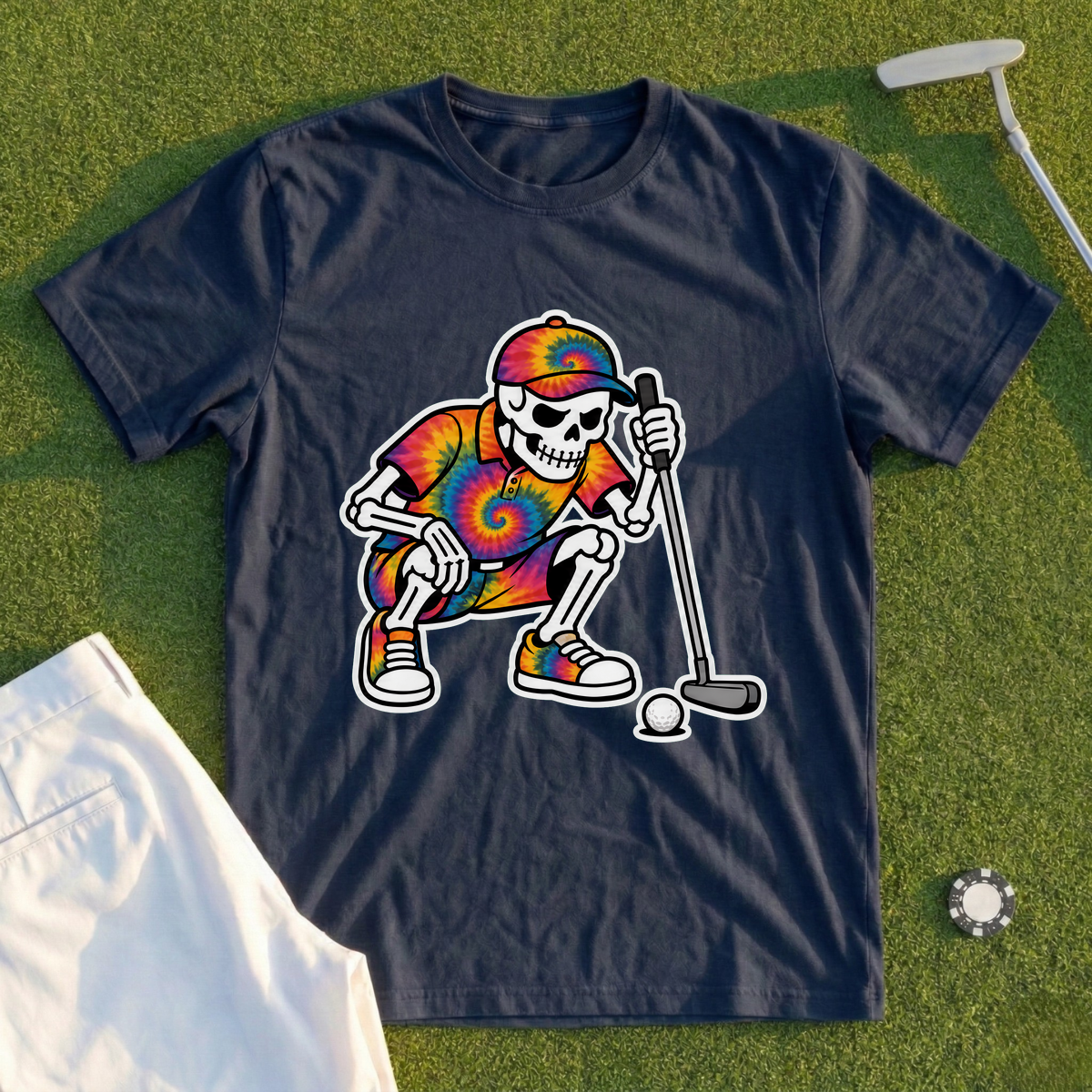 Reading The Green Skeleton Tee