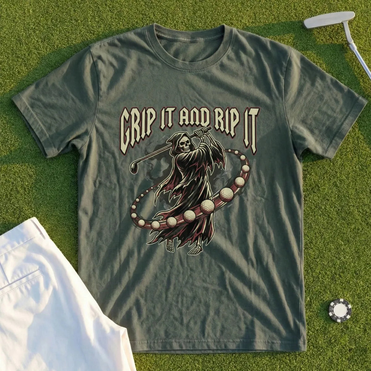 Reaper Grip It And Rip It Tee