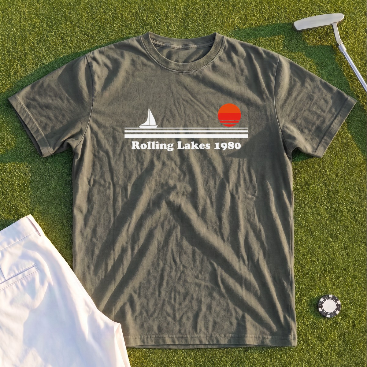 Rolling Lakes Yacht Club 1980 Premium Tee