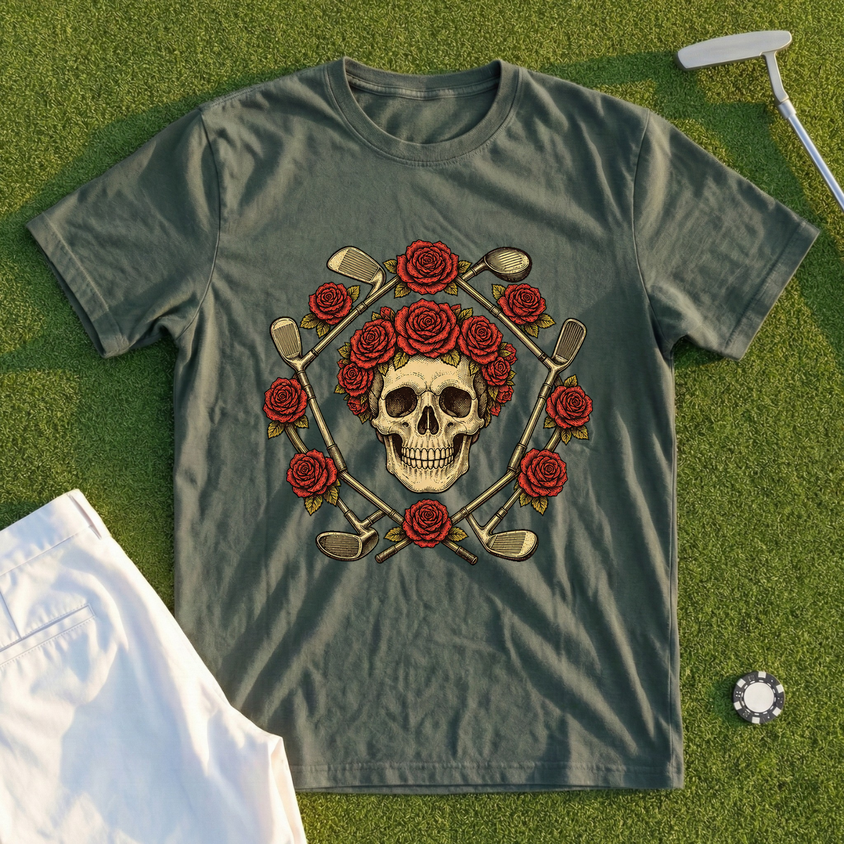 Rose Crown Emblem Tee