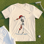 Rose Skeleton Approach Over Water Tee