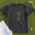Rose Skeleton Crest Premium Tee
