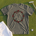 Rose Skeleton Crest Premium Tee