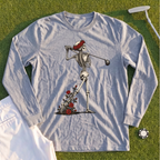 Rose Skeleton Follow Through Long Sleeve Tee
