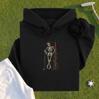 Rose Skeleton Leaning Hoodie