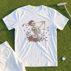 Rose Skeleton Long Drive Tee