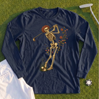 Rose Skeleton Swing Long Sleeve Tee