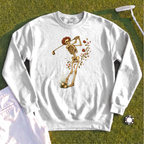 Rose Skeleton Swing Sweatshirt