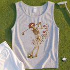 Rose Skeleton Swing Tank