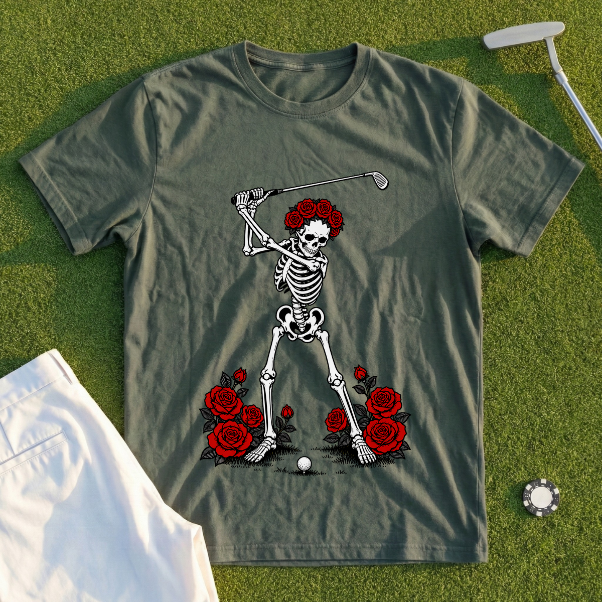 Rose Skeleton's Approach Tee