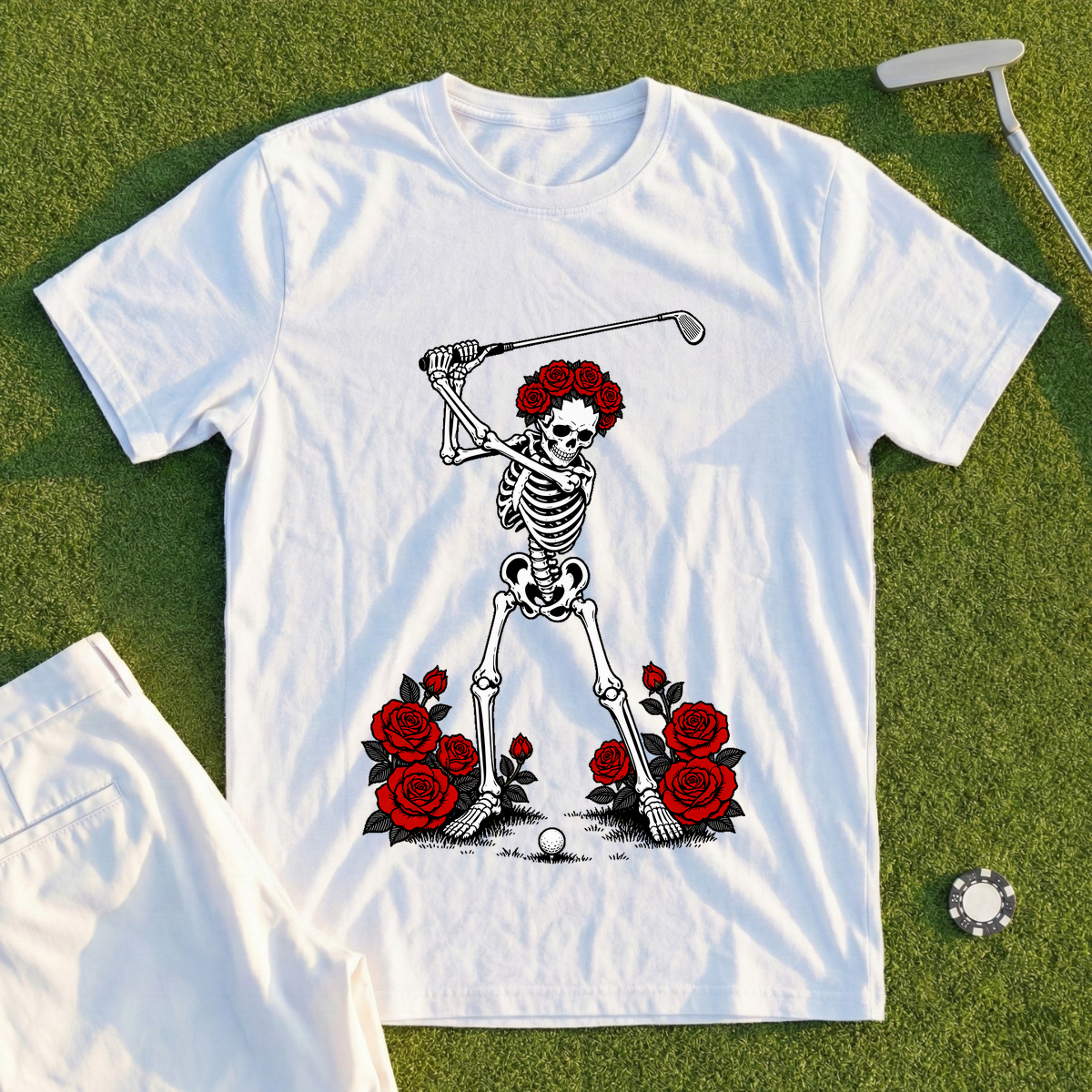 Rose Skeleton's Approach Tee