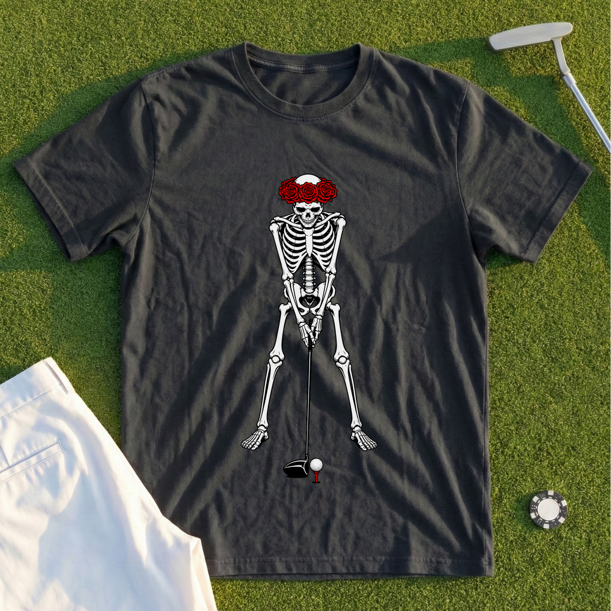 Rose Skeleton's Ready Position Tee