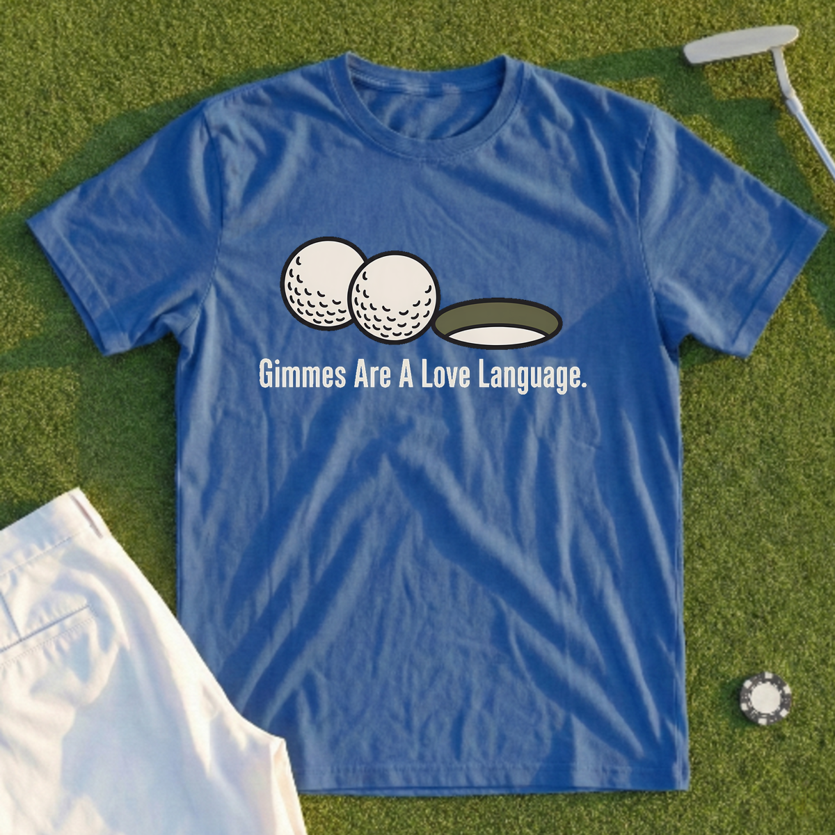 Gimmes Are A Love Language Tee - Royal