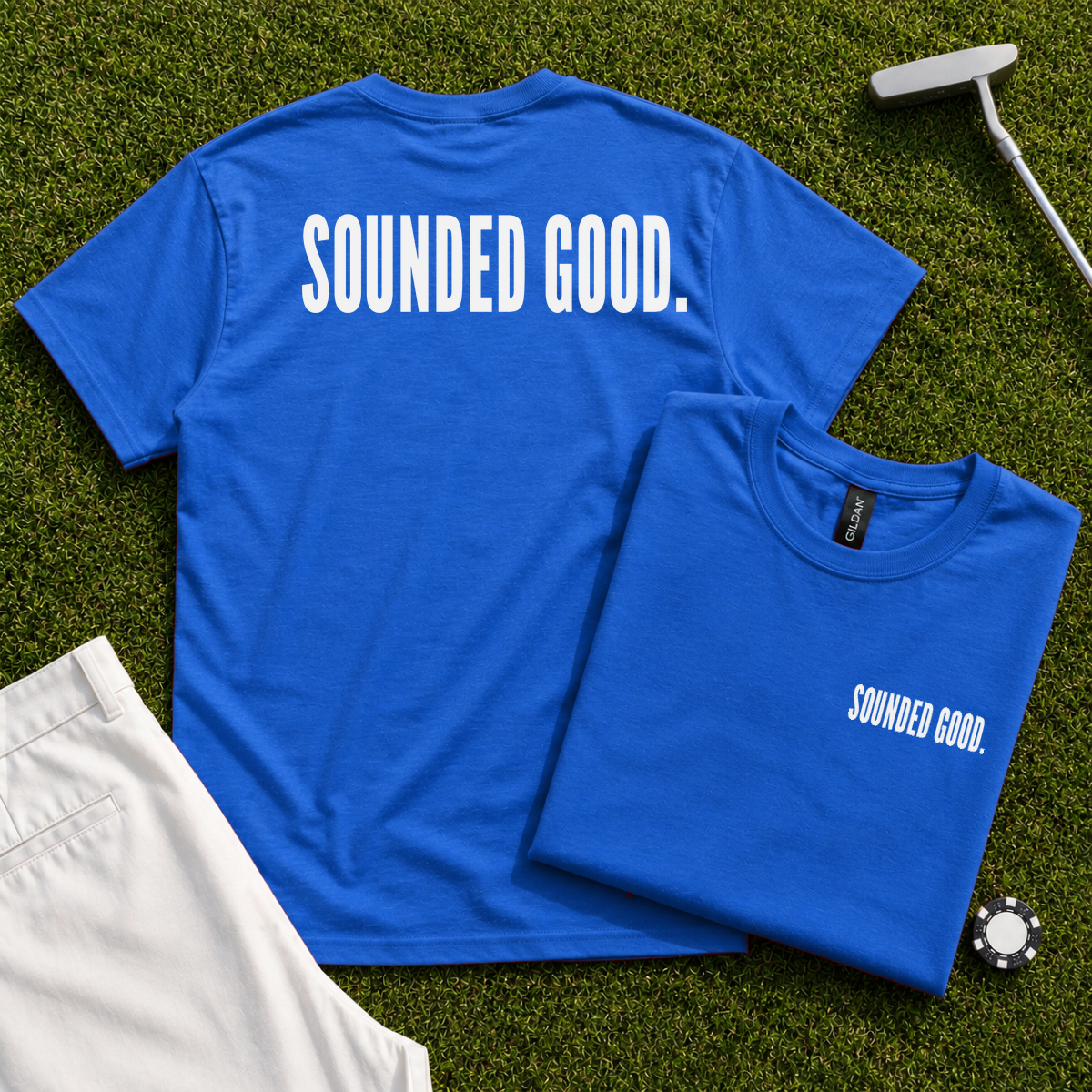 SOUNDED GOOD Back Print Tee